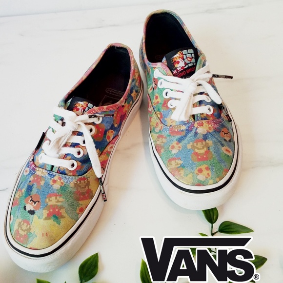 Vans Shoes - Vans Super Mario limited edition adult size 8.5